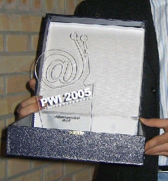 Cineblog vince al Premio Web Italia 2005 sezione blog!