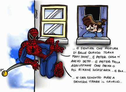 Spiderman secondo Ciemmerre