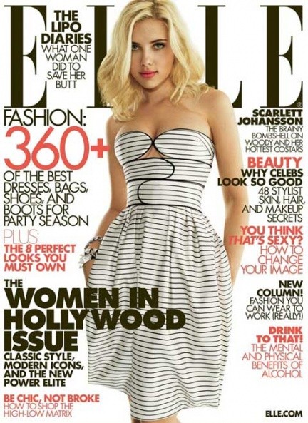 Scarlett Johansson  su Elle