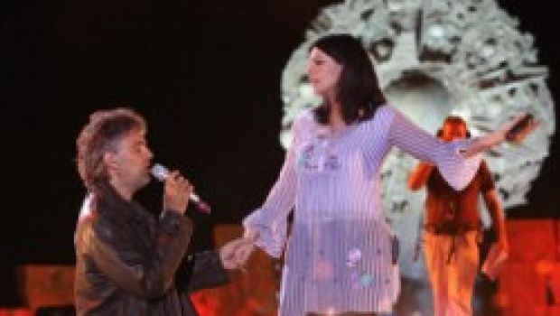 Andrea Bocelli e Laura Pausini insieme in “Dare to live”
