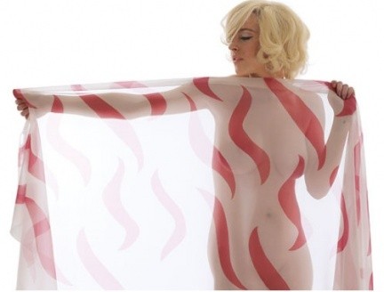Lindsay Lohan come Marilyn Monroe in The Last Sitting