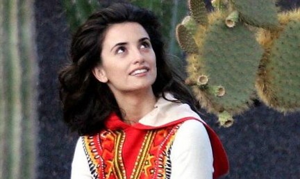 Penelope Cruz sul set di Los abrazos rotos – la fotogallery