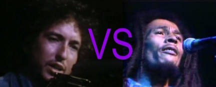 Blowin’ in the wind (Dylan) VS No woman no cry (Marley)