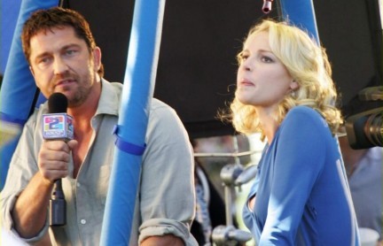 Katherine Heigl e Gerard Butler sul set di The Ugly Truth – fotogallery