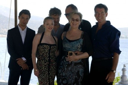 Mamma Mia! Il cast ad Atene insieme agli Abba per la promozione del film