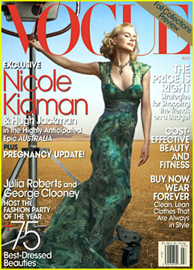 Nicola Kidman su Vogue di luglio