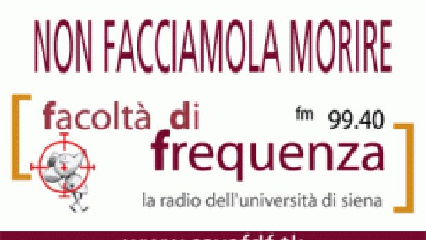 Sta per chiudere Facoltà di Frequenza la prima radio universitaria italiana