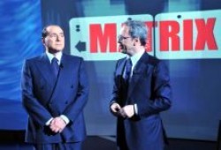 Dietrofront, saltata la puntata di Matrix con Silvio Berlusconi