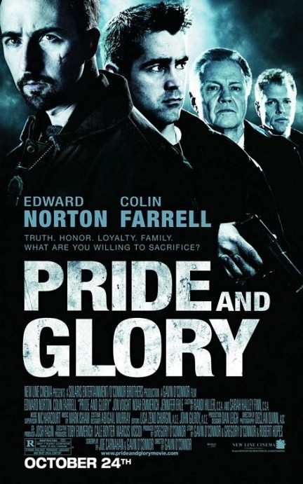 Tre locandine in arrivo da Pride and Glory, film con Edward Norton e Colin Farrell
