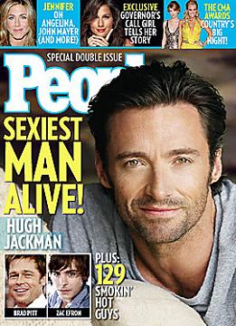 People: Hugh Jackman eletto uomo più sexy del 2008