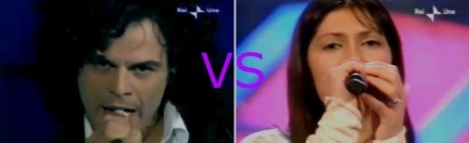 Angelo (Francesco Renga) VS Luce (Elisa)