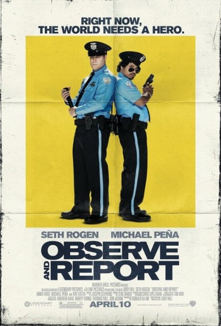 Observe and Report, 3 nuove locandine e 4 scene inedite