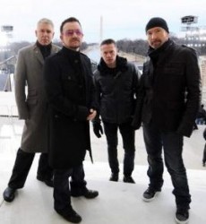 U2 – Magnificent live al Letterman show