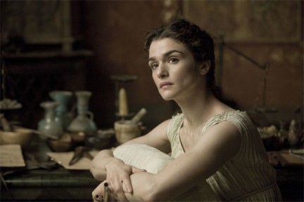Foto dal set di Agora