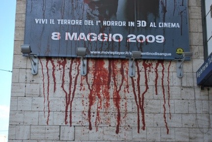 San Valentino di Sangue in 3D, a Roma arriva la Campagna Guerriglia