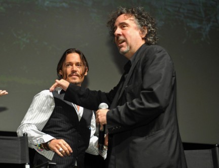 Comic-Con di San Diego 2009: Johnny Depp e Tim Burton presentano Alice nel Paese delle Meraviglie. Le foto.