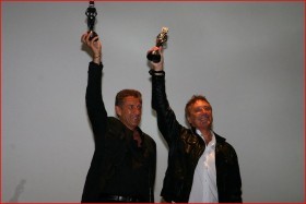 Roma Fiction Fest- Premiati Greggio e Iacchetti, in tv in autunno anche con Occhio a quei due