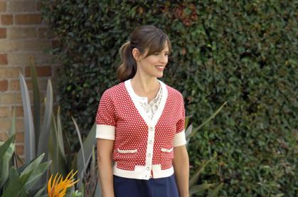 Jennifer Garner, Patrick Dempsey, Eric Dane e George Lopez fotografati sul set di Valentine’s Day