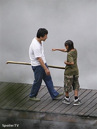 Foto dal set di Karate Kid (Remake)
