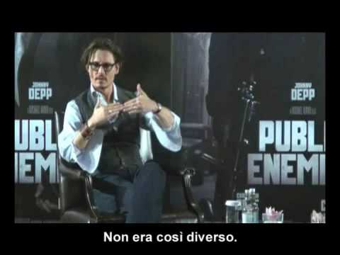 Nemico Pubblico: intervista a Johnny depp e Michael Mann – sottotitoli in italiano