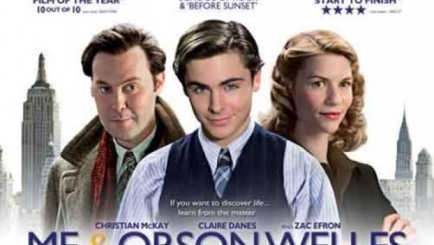 Torna Zac Efron con Me and Orson Welles, ecco il trailer e il poster
