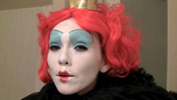 Speciale Halloween: il trucco della regina di cuori di Alice in Wonderland