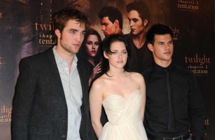 Aspettando New Moon – le foto di Robert Pattinson, Kristen Stewart e Taylor Lautner a Parigi