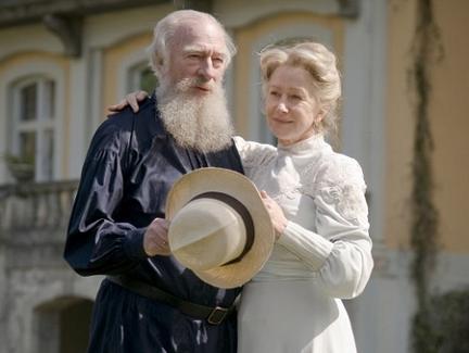 The Last Station – il trailer e due locandine del film di Michael Hoffman con Helen Mirren e Christopher Plummer