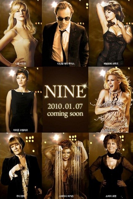 Pioggia di poster per Nine di Rob Marshall