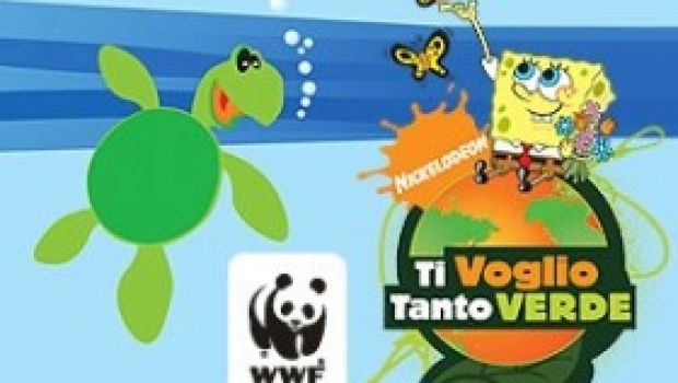 Spongebob e Nickelodeon lanciano uno spot del WWF per salvare le tartarughe marine