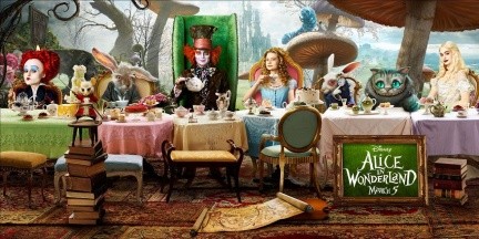 Alice in Wonderland – un nuovo banner promozionale