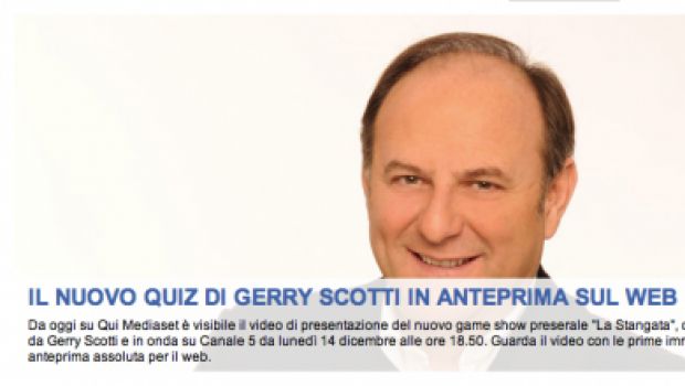 La Stangata di Gerry Scotti (video) ai voti di TvBlog