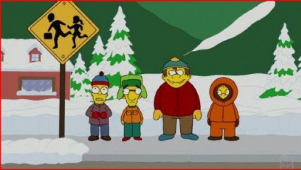 I Simpson compiono 20 anni. E si concedono l’omaggio a South Park e Sex & the City (video)
