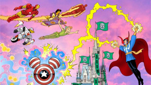 Il crossover Disney-Marvel