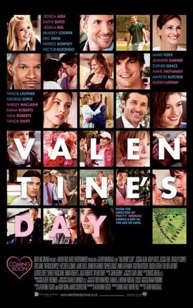 Tre nuovi poster per la commedia corale Valentine’s Day