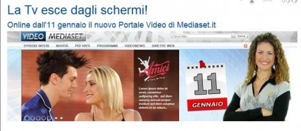 Da domani 11 gennaio arriva la Tv del giorno dopo sul portale video di Mediaset.it E Mercoledì 13 il Tg5 in edizione straordinaria web (Aggiornato)