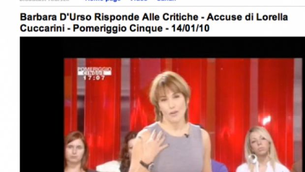 Pomeriggio Cinque – Barbara D’Urso ringrazia Videonews per il sostegno dalle accuse della Cuccarini: “Noi accettiamo solo le critiche costruttive dal pubblico”