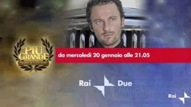 Il più grande (italiano di tutti tempi): la prima puntata in liveblogging PROMOSSA da TvBlog. Eliminati Garibaldi, Battisti, Padre Pio, Giovanni XXIII, De Filippo, Troisi, Sordi e De Sica. Fiorello ha accettato l’invito