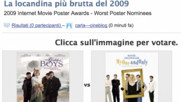 2009 Internet Movie Poster Awards: le nominations per la locandina più brutta –  votate