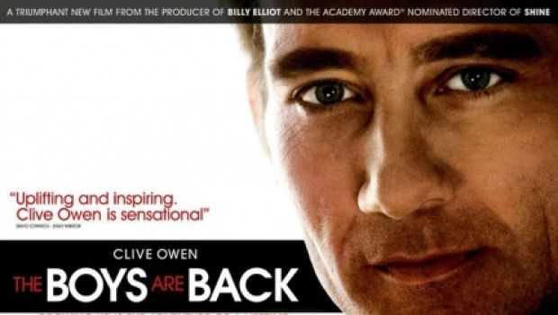 Due locandine e 5 clips per The Boys are Back, con Clive Owen
