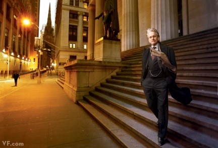 Il cast di Wall Street 2: Money Never Sleeps in un servizio fotografico di Annie Leibovitz per Vanity Fair