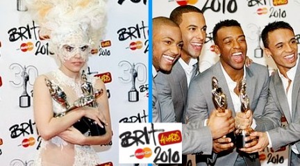 Brit Awards 2010,  le esibizioni live