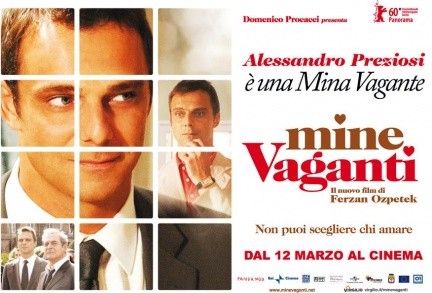 Mine Vaganti – tre graziosissimi character poster del nuovo film di Ferzan Ozpetek