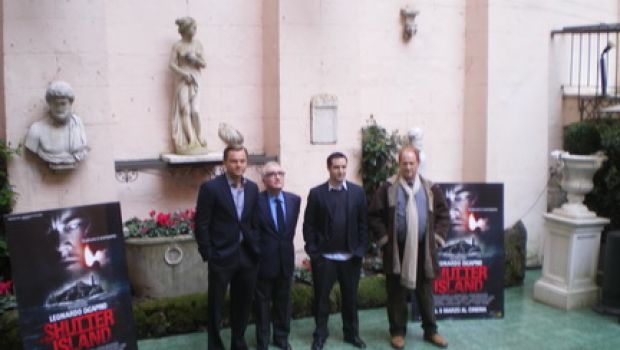 Leonardo DiCaprio e Martin Scorsese a Roma per presentare Shutter Island: ecco le foto
