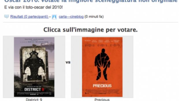 Toto-Oscar 2010: votate il miglior adattamento
