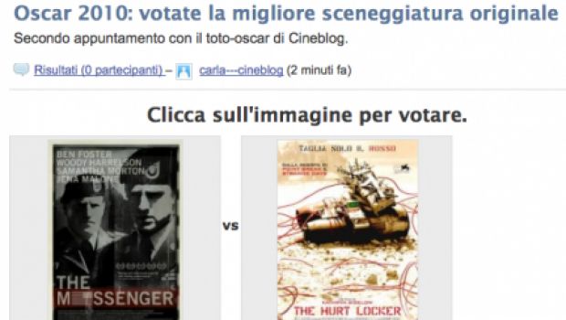Toto-Oscar 2010: votate la miglior sceneggiatura originale