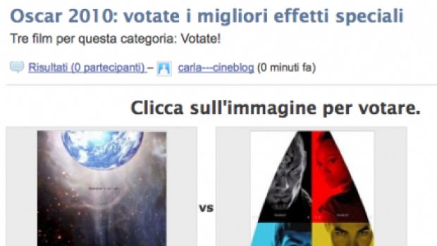 Toto-Oscar 2010: votate i migliori effetti speciali