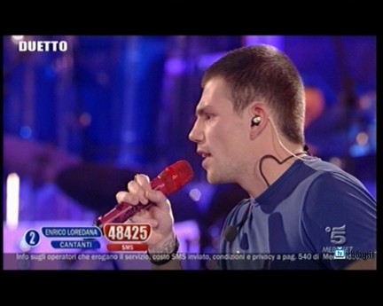 Amici Serale 2010 – Eliminato Enrico Nigiotti