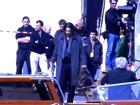 angelina jolie e johnny depp a venezia per “the tourist”