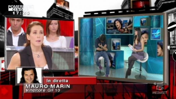 Mauro Marin non va dalla D’Urso per riposare (ma fuma): “E’ il mio secondo Grande Fratello”. Rissa con George: ” E’ un clown che spergiura sul figlio”. Una signora insorge: “Fate schifo”